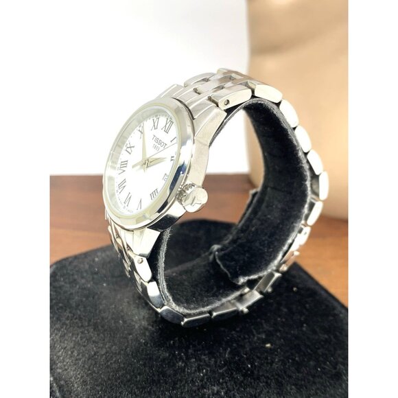 Tissot Women's Watch Swiss Quartz White Dial 28mm Silver Steel T1292101101300 - Picture 2 of 13